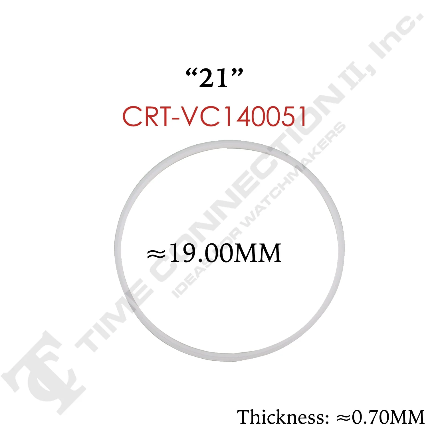 Original Cartier Round Case Back / Crystal Gaskets for Cartier Watches - Image 9
