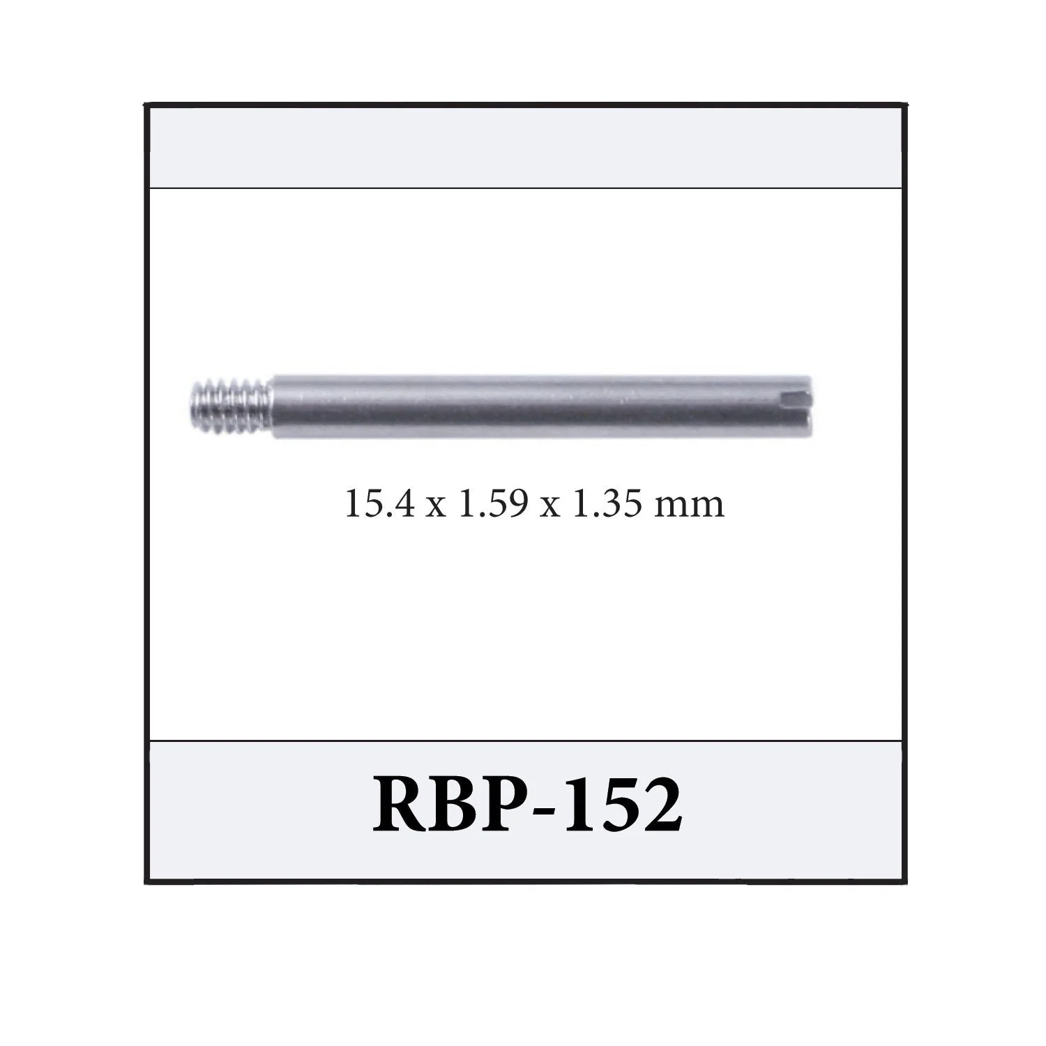 Stainless Steel Screws for Rolex Oyster Watch Bands - Image 2