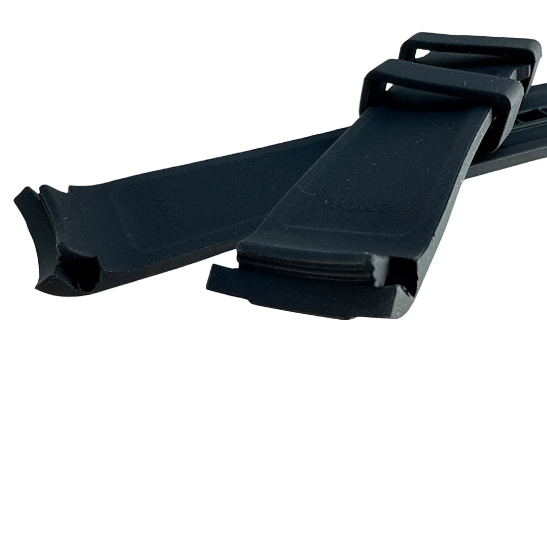 P715 Polyurethane Band with Curved Ends to Fit Rolex Sport Models (18mm-24mm) - Image 2