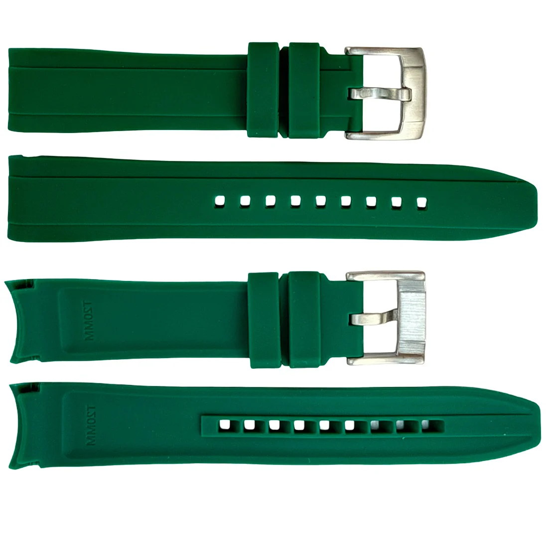 P715 Polyurethane Band with Curved Ends to Fit Rolex Sport Models (18mm-24mm) - Image 5