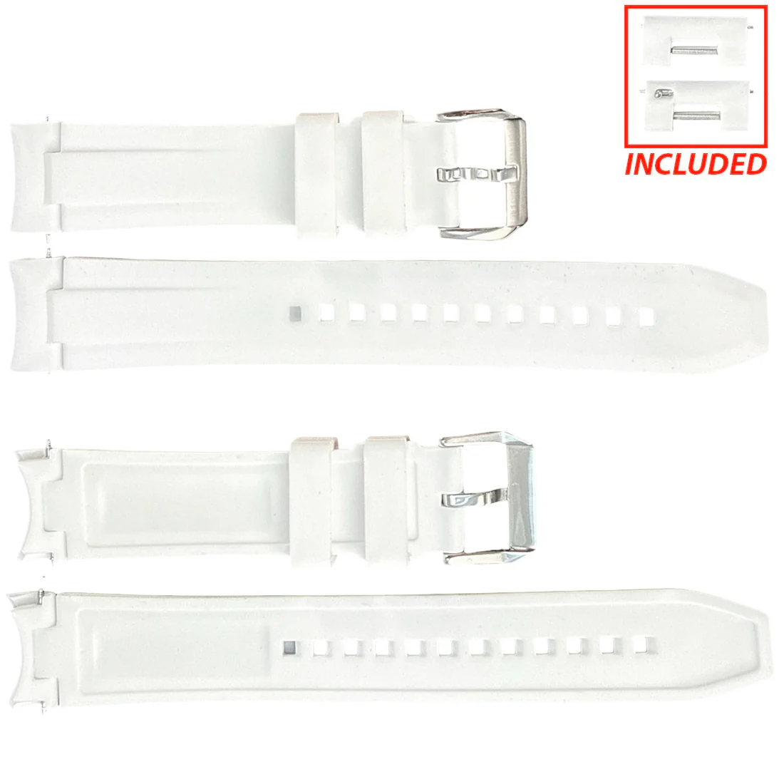 P725 Rubber Made Universal Band with Duo Ends to Fit Most Sport Models (20mm-22mm) - Image 7