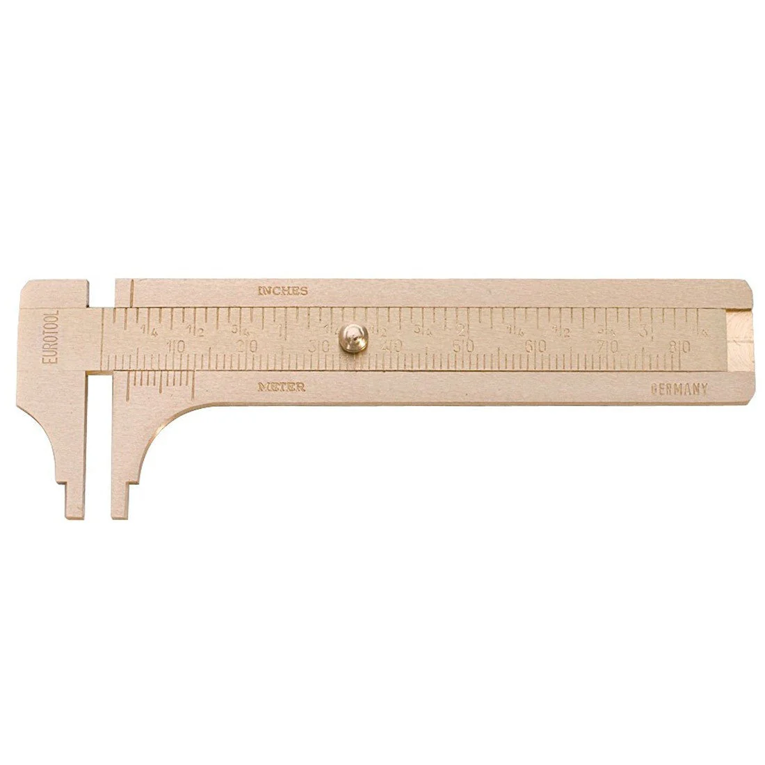 Pocket Sliding Brass Gauge (Made in Germany) - Image 3