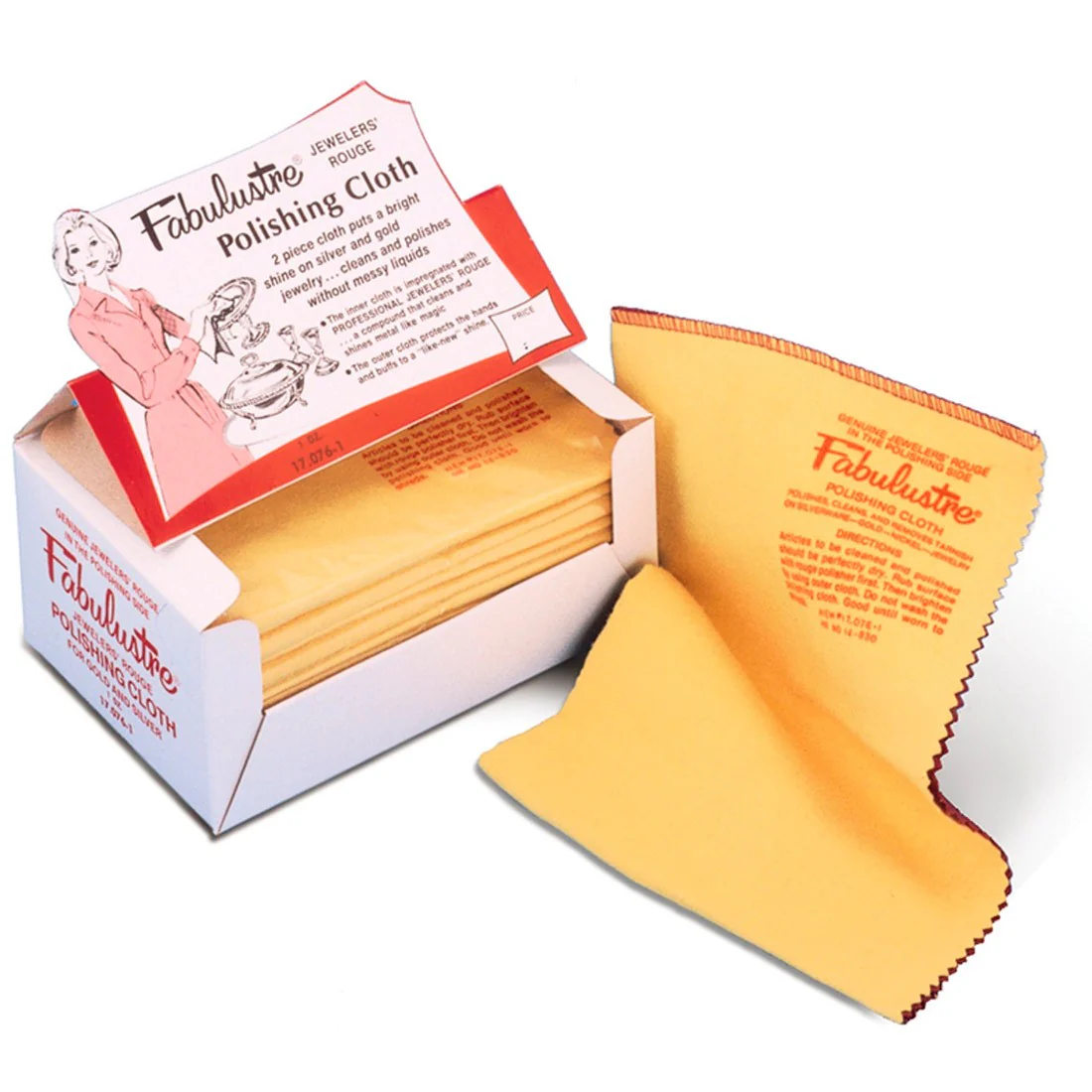 PR-076, Fabulustre Polishing Cloth 9" x 11"