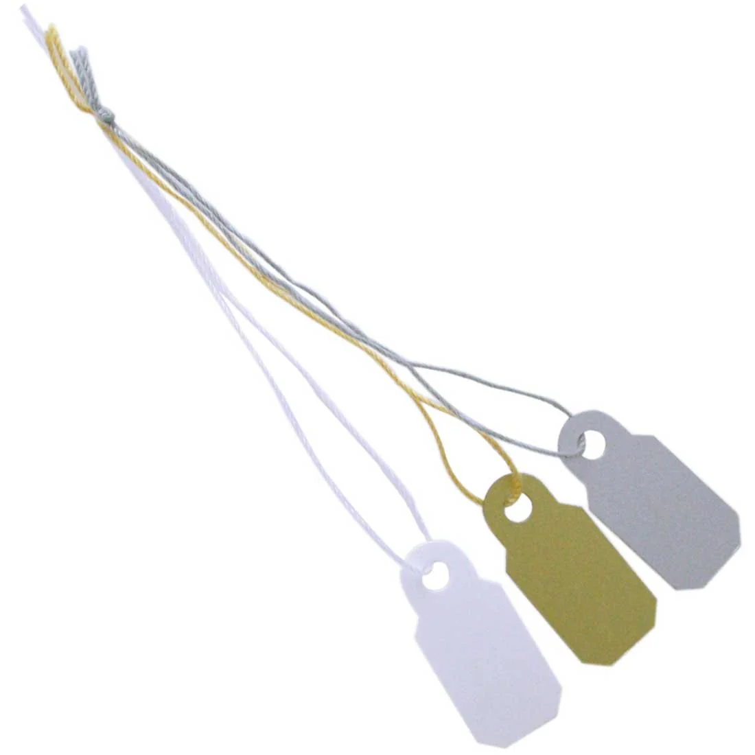 Premium Quality Jewelry String Tags (Box of 1,000) - Image 2