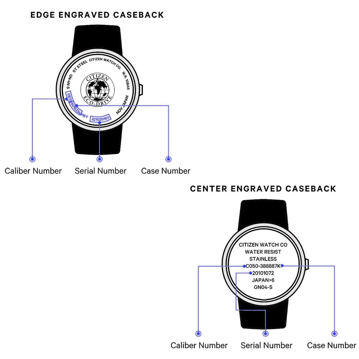 54-026954G Citizen Watch Crystal