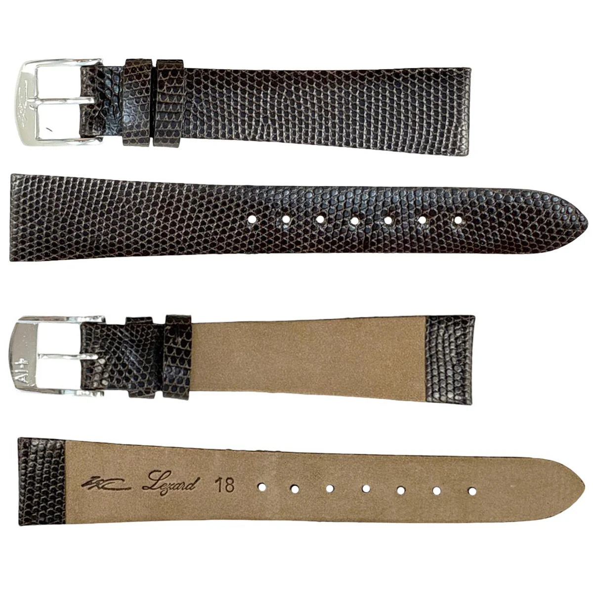 ROCHET ZRC No. 606 Genuine Lizard Grain Fine Leather Straps (18mm~20mm) - Image 2