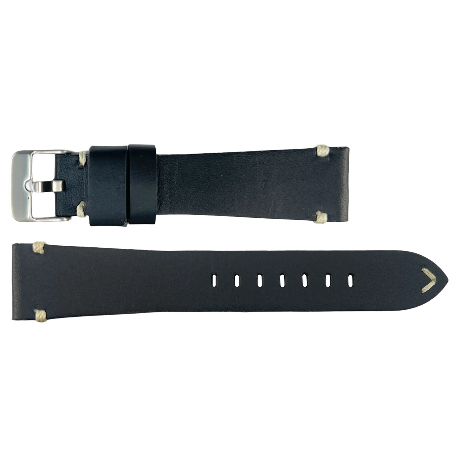 ROCHET ZRC No. 744 Cowhide Vintage Watch Straps with Hand-Sewn Stitching (20mm - 24mm) - Image 2