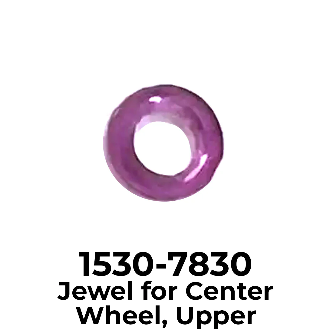 Rolex 1530-7830 Jewel for Center Wheel (Upper), High Quality Swiss
