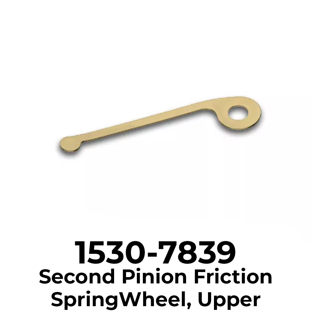 Rolex 1530-7839 Second Pinion Friction Spring, High Quality Swiss