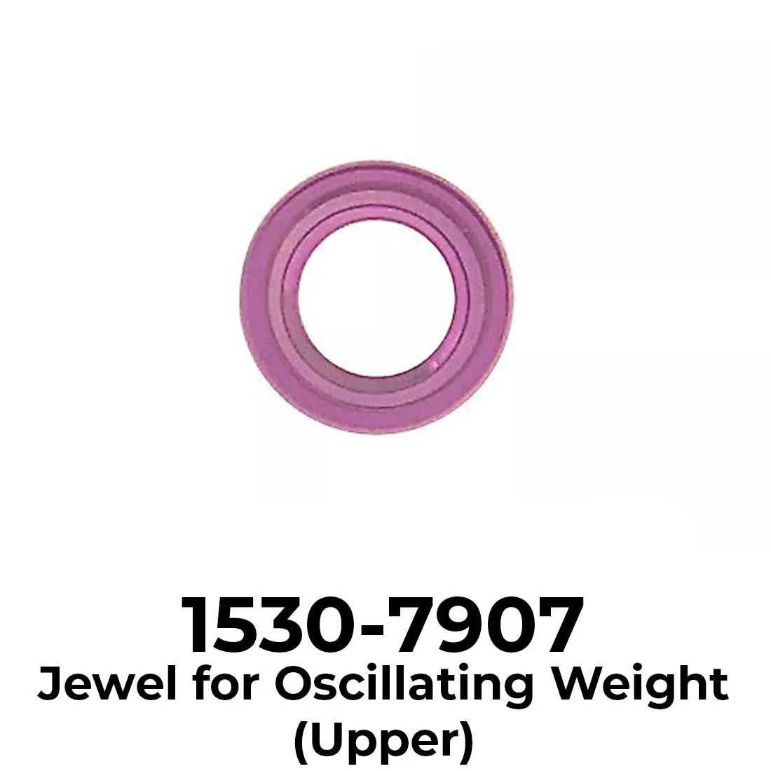 Rolex 1530-7907 Jewel for Oscillating Weight (Upper), High Quality Swiss