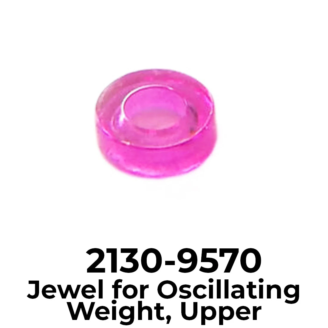 Rolex 2130-9570 Jewel for Oscillating Weight (Upper), High Quality Swiss