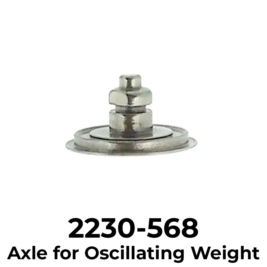 Rolex 2230-568 Axle for Oscillating Weight, High Quality Swiss