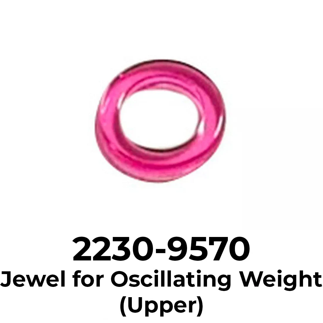 Rolex 2230-9570 Jewel for Oscillating Weight (Upper), High Quality Swiss