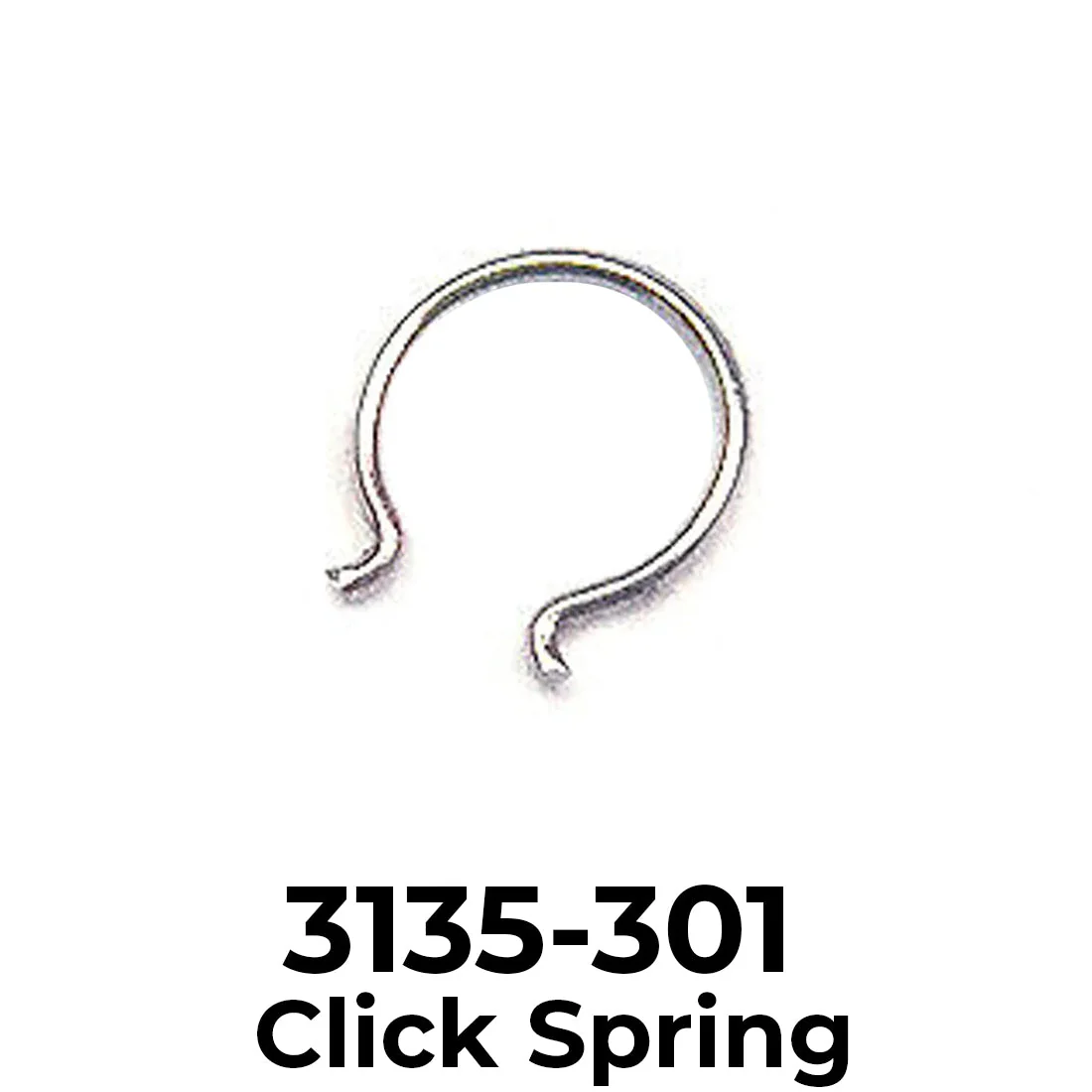 Rolex 3135-301 Click Spring, High Quality Swiss