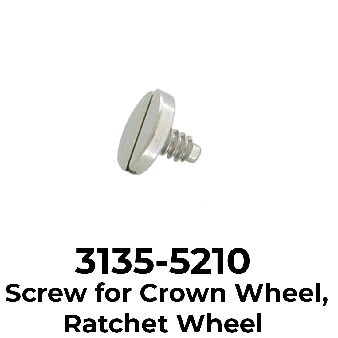Rolex 3135-5210 Screw for Crown Wheel / Ratchet Wheel, High Quality Swiss