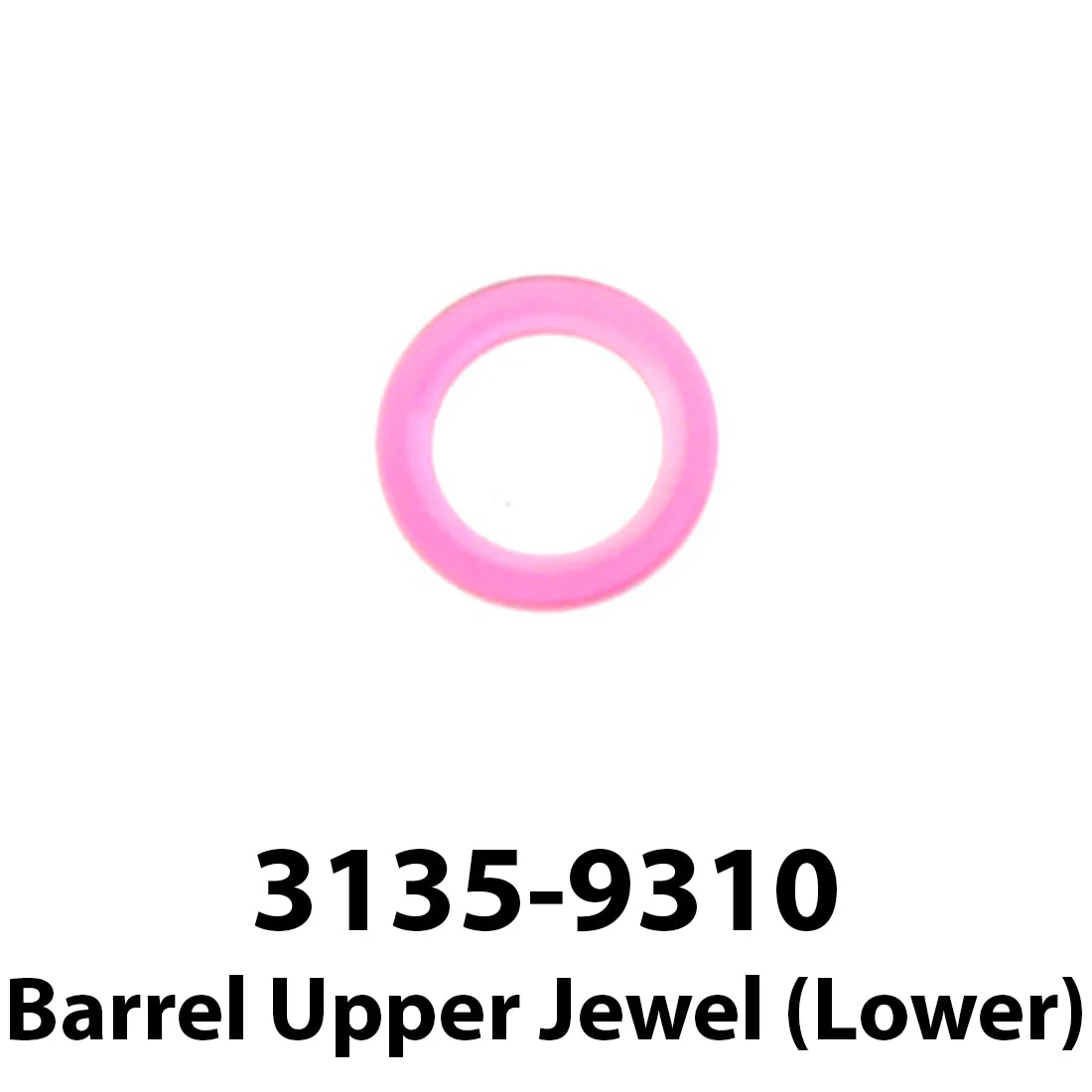 Rolex 3135-9310 Barrel Upper Jewel Lower, High Quality Swiss