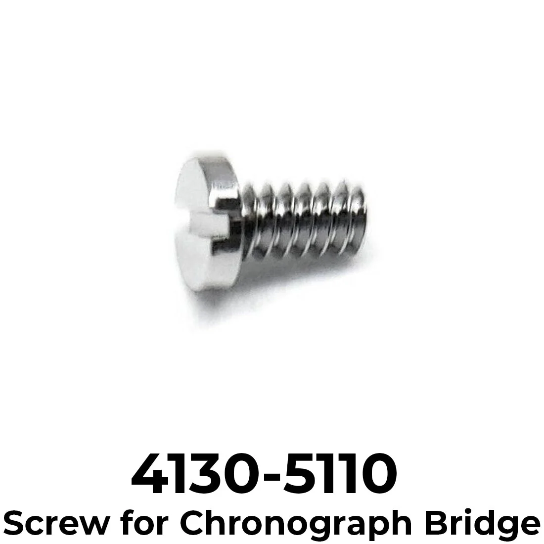 Rolex 4130-5110 Screw for Chronograph Bridge, High Quality Swiss