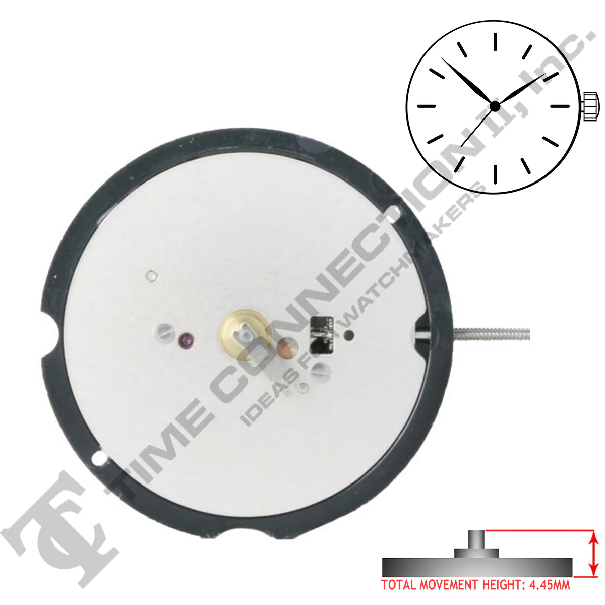 Harley Ronda 503 3 Hands Quartz Movement Ht. 4.45MM - Image 2