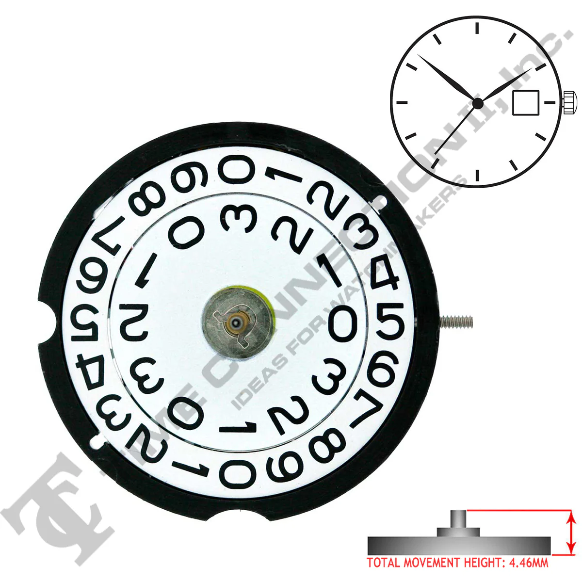 Harley Ronda 509 Quartz Movement Ht. 4.46MM - Image 2