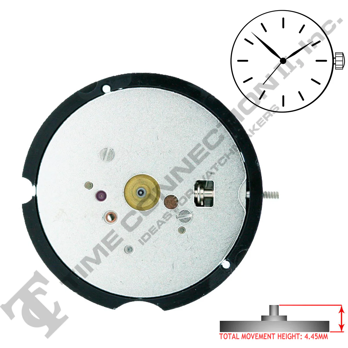 Harley Ronda 583 3 Hands Quartz Movement Ht. 4.45MM - Image 2