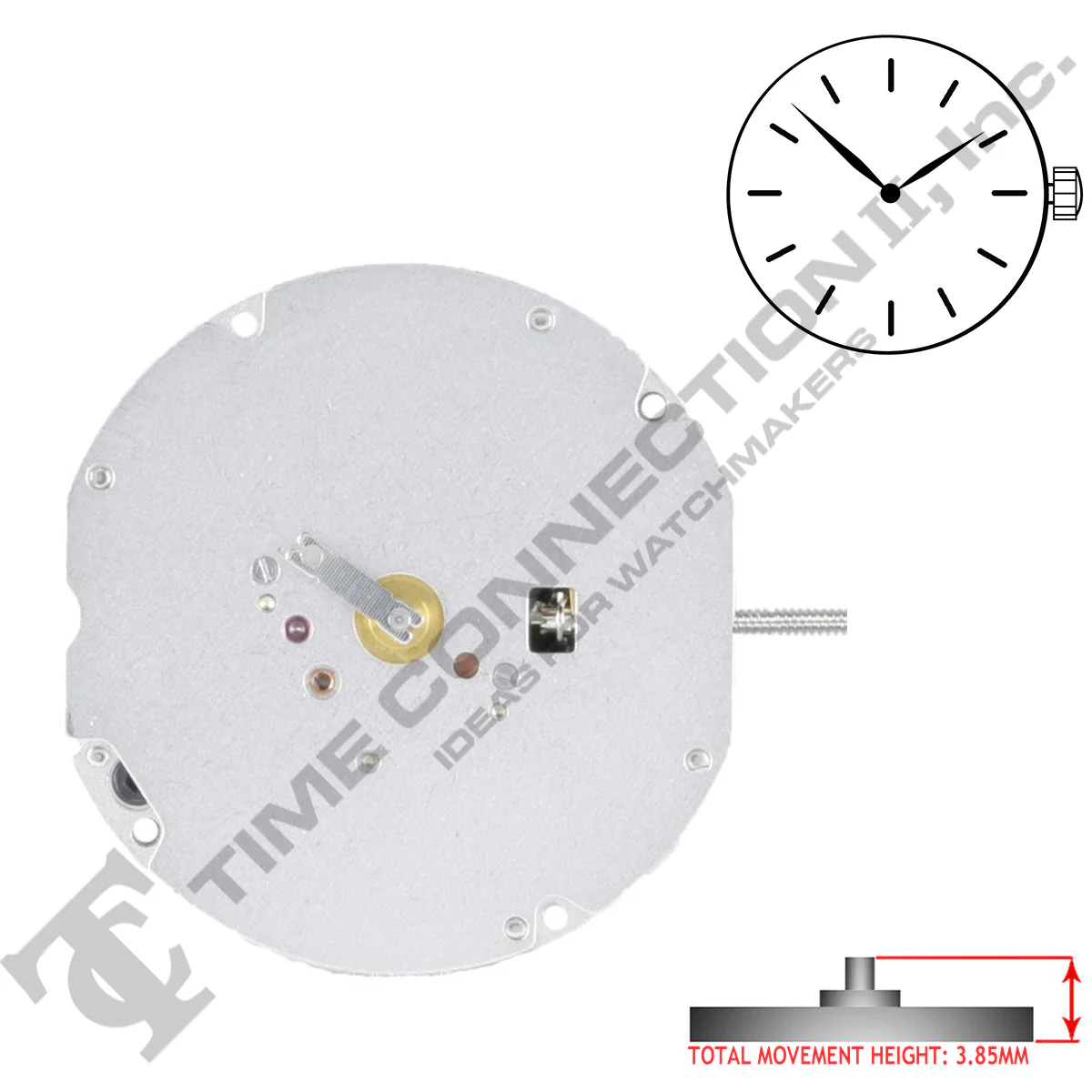 Harley Ronda 702 2 Hands Quartz Movement (Various Heights) - Image 3