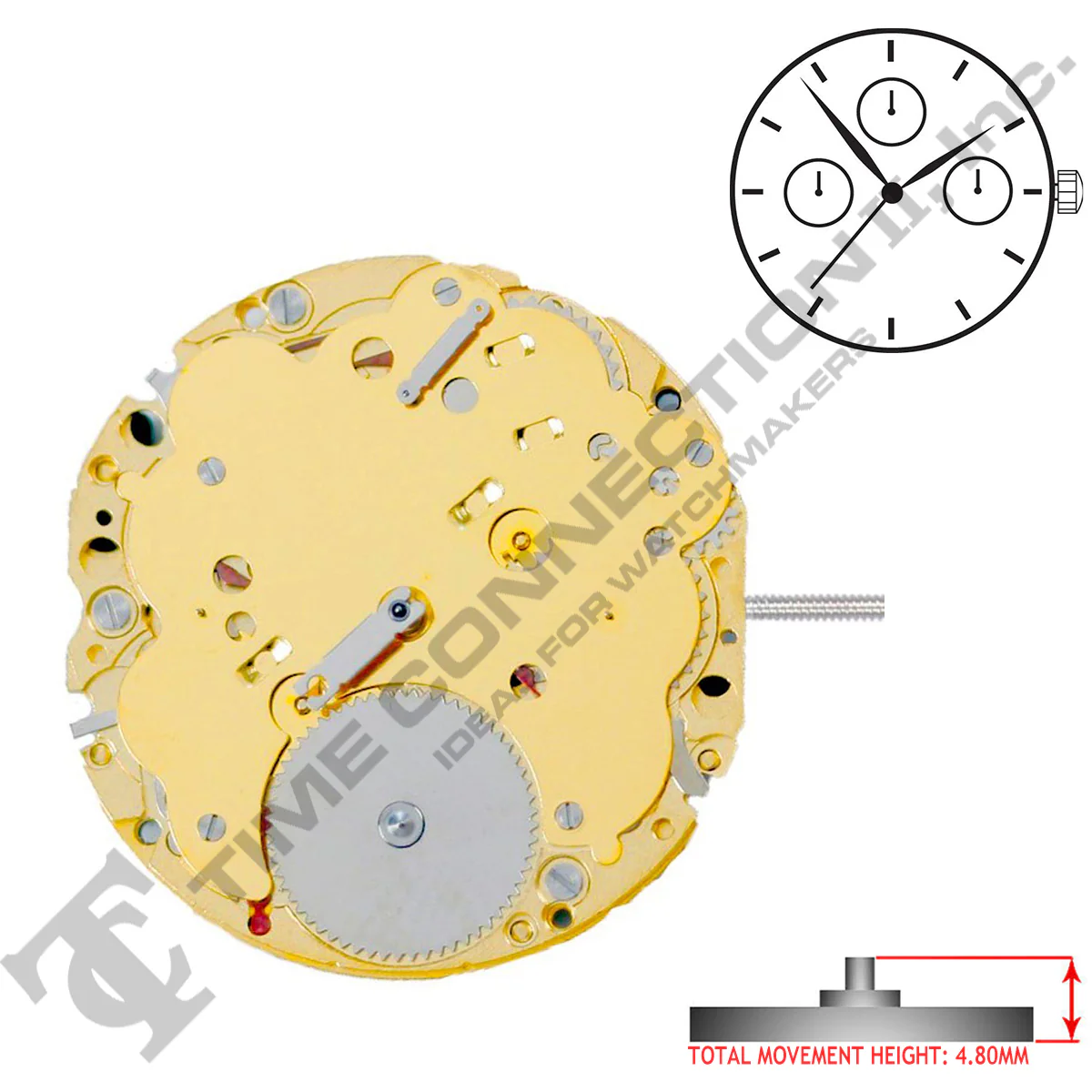 Harley Ronda 706.4 Swiss Made Quartz Movement Ht. 4.80MM - Image 2