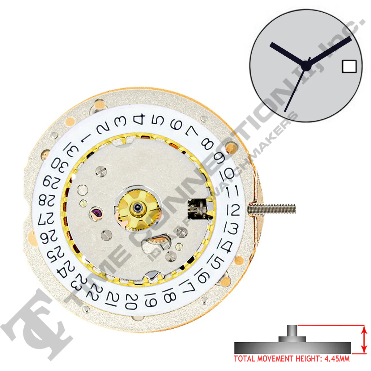 Harley Ronda 785 3 Hands  Quartz Movement (Various Heights) - Image 4