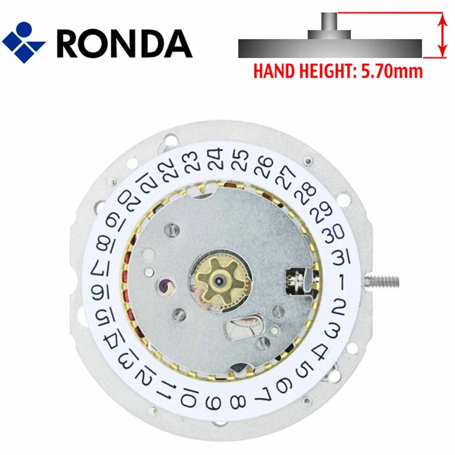 Harley Ronda 785-Li Quartz Movement Ht.