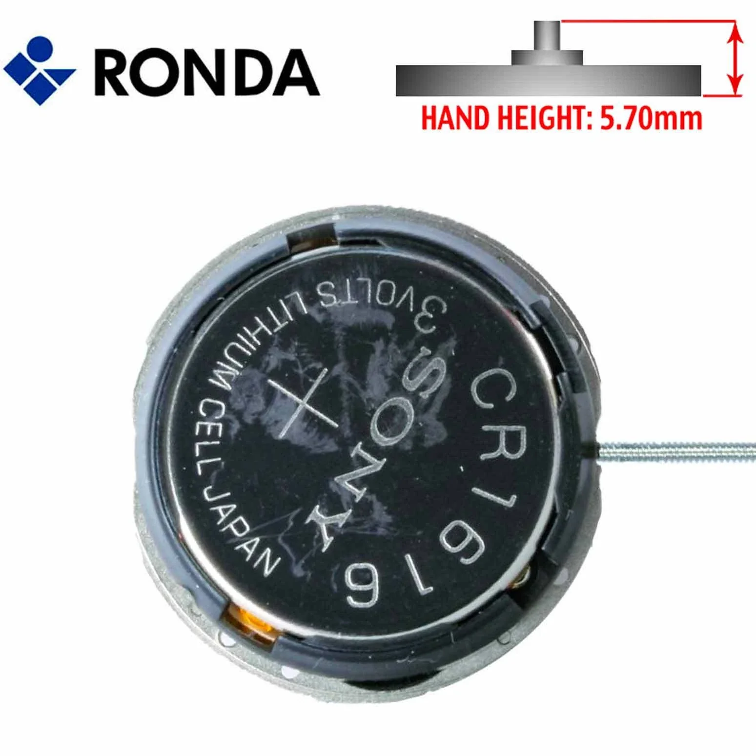 Harley Ronda 785-Li Quartz Movement Ht. - Image 3