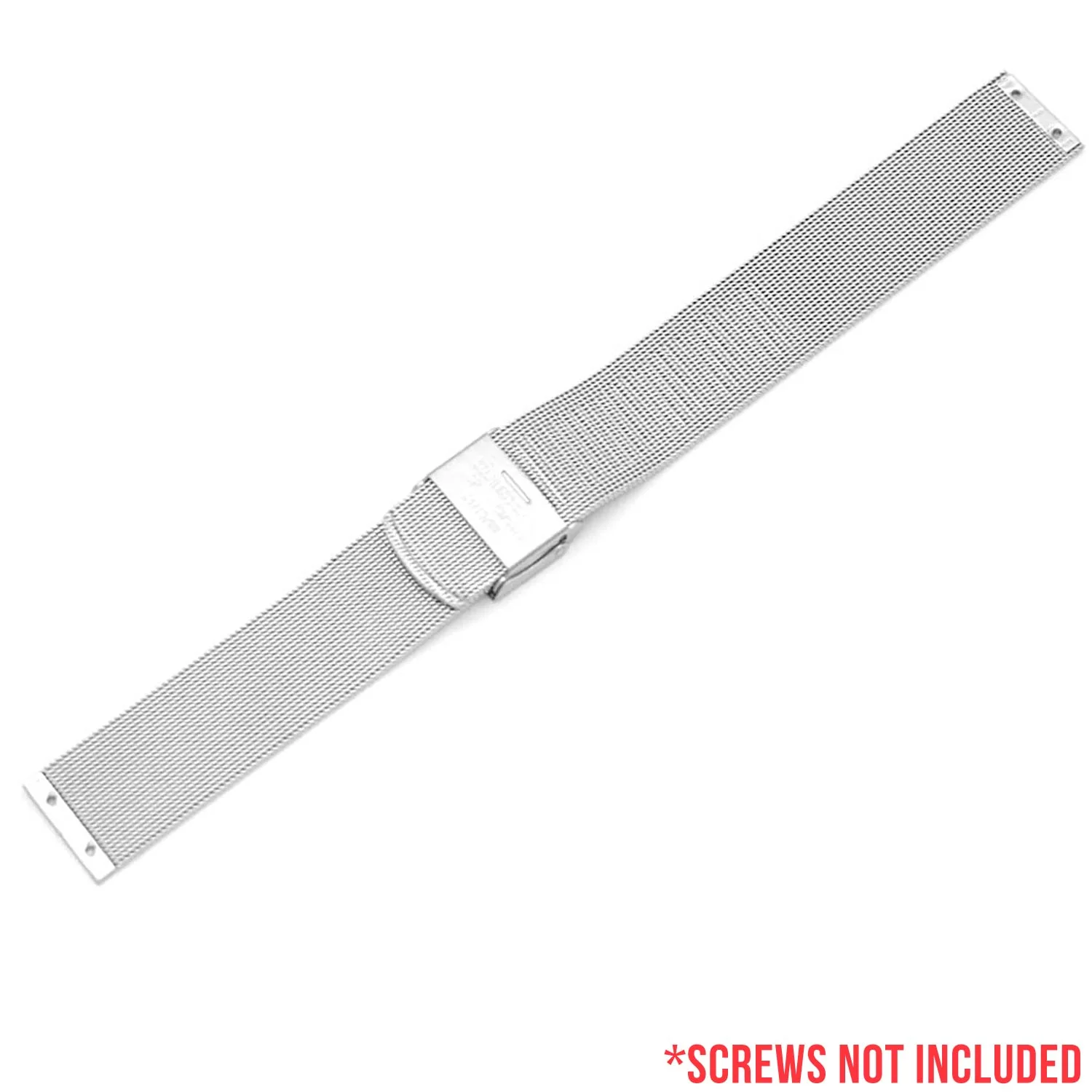 Screwing Stainless Steel Metal Mesh Replacement Band for Skagen Watches - Image 3