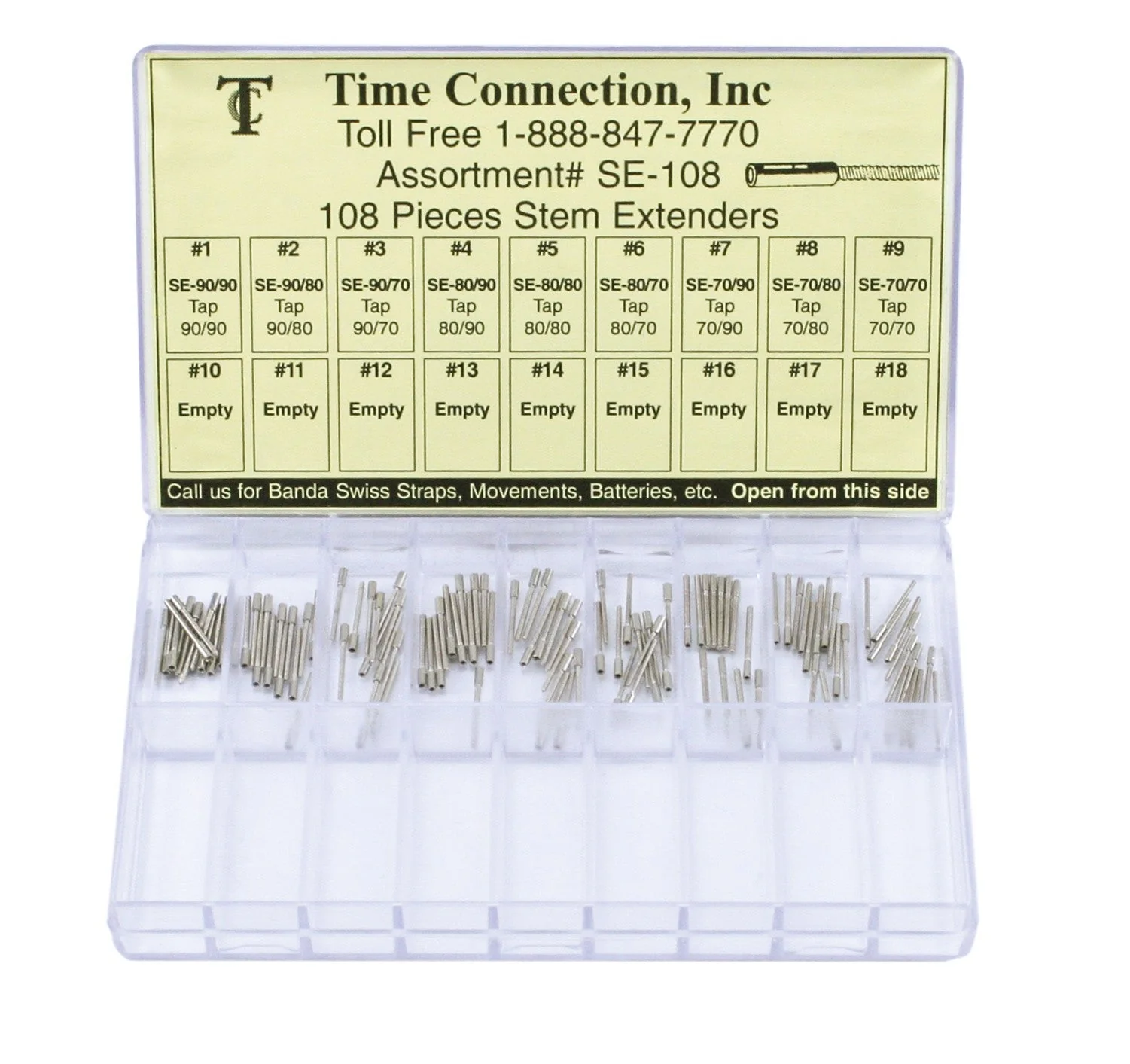 SE-108, Stem Extenders Assortment
