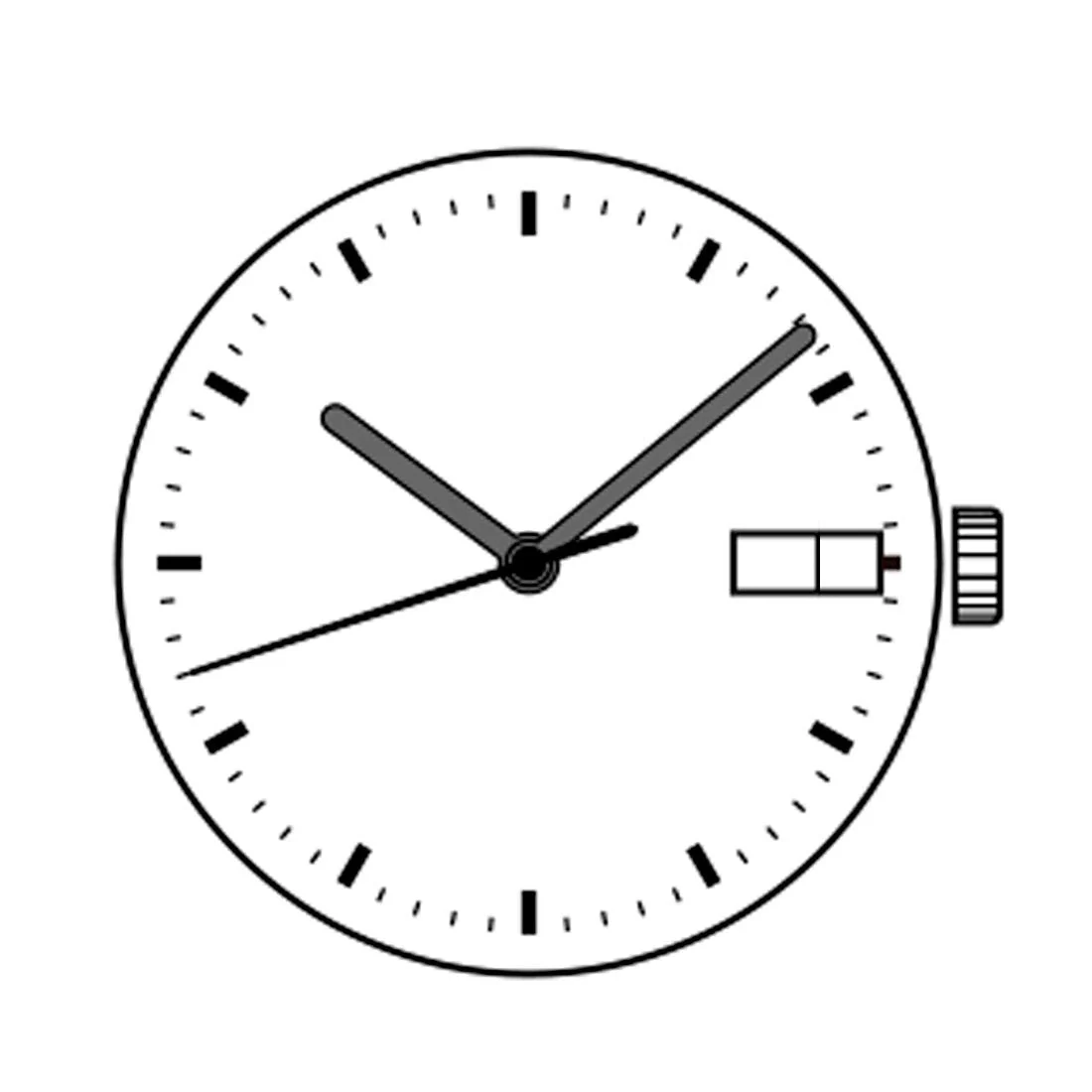 Seiko SII NH36A Japan Made Automatic Movement Ht. 7.55MM - Image 2