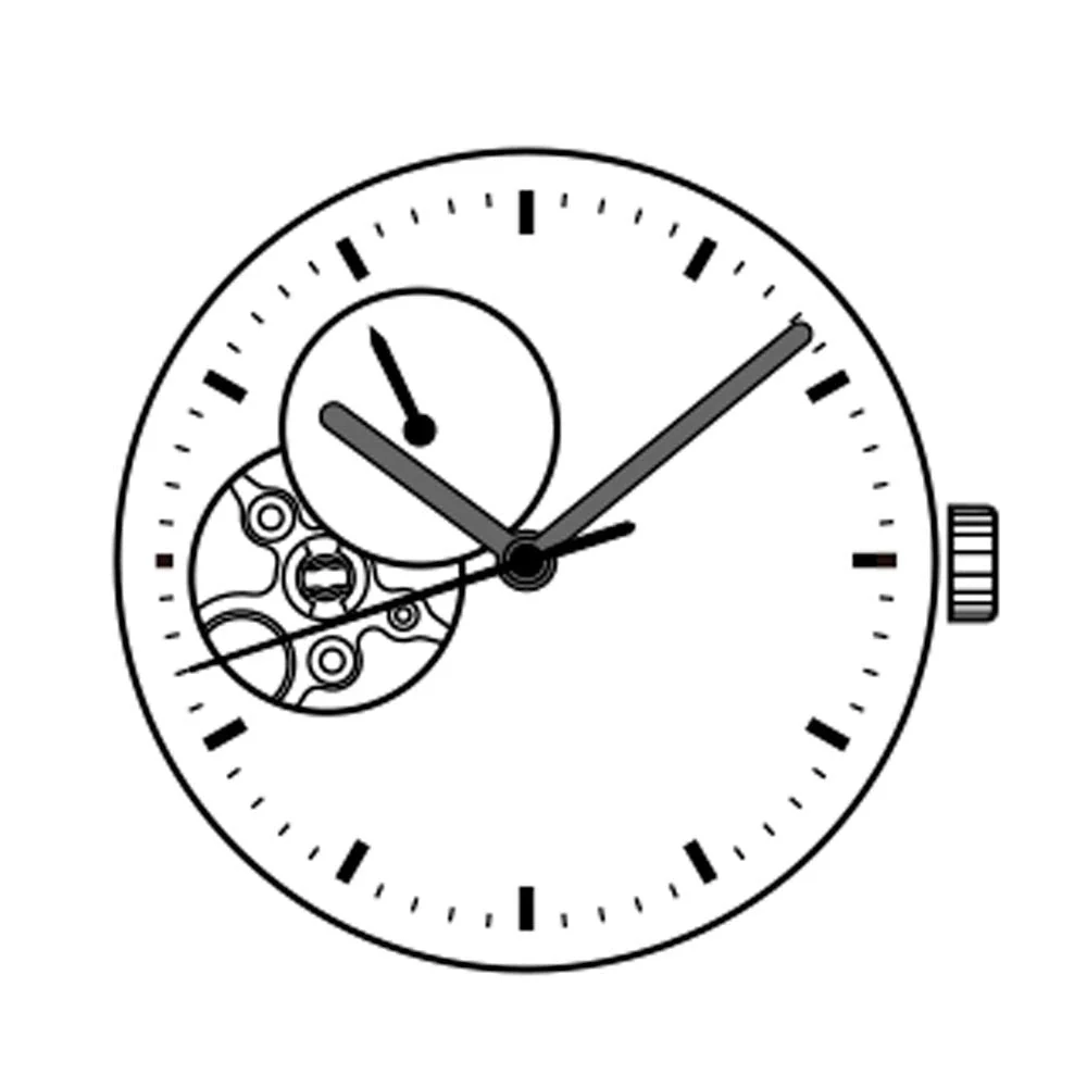 Seiko SII NH39A Japan Made Automatic Movement Ht. 7.98MM - Image 2