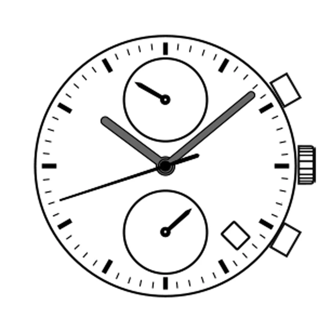 Seiko SII VD35 Japan Quartz Movement Ht. 6.82MM - Image 2