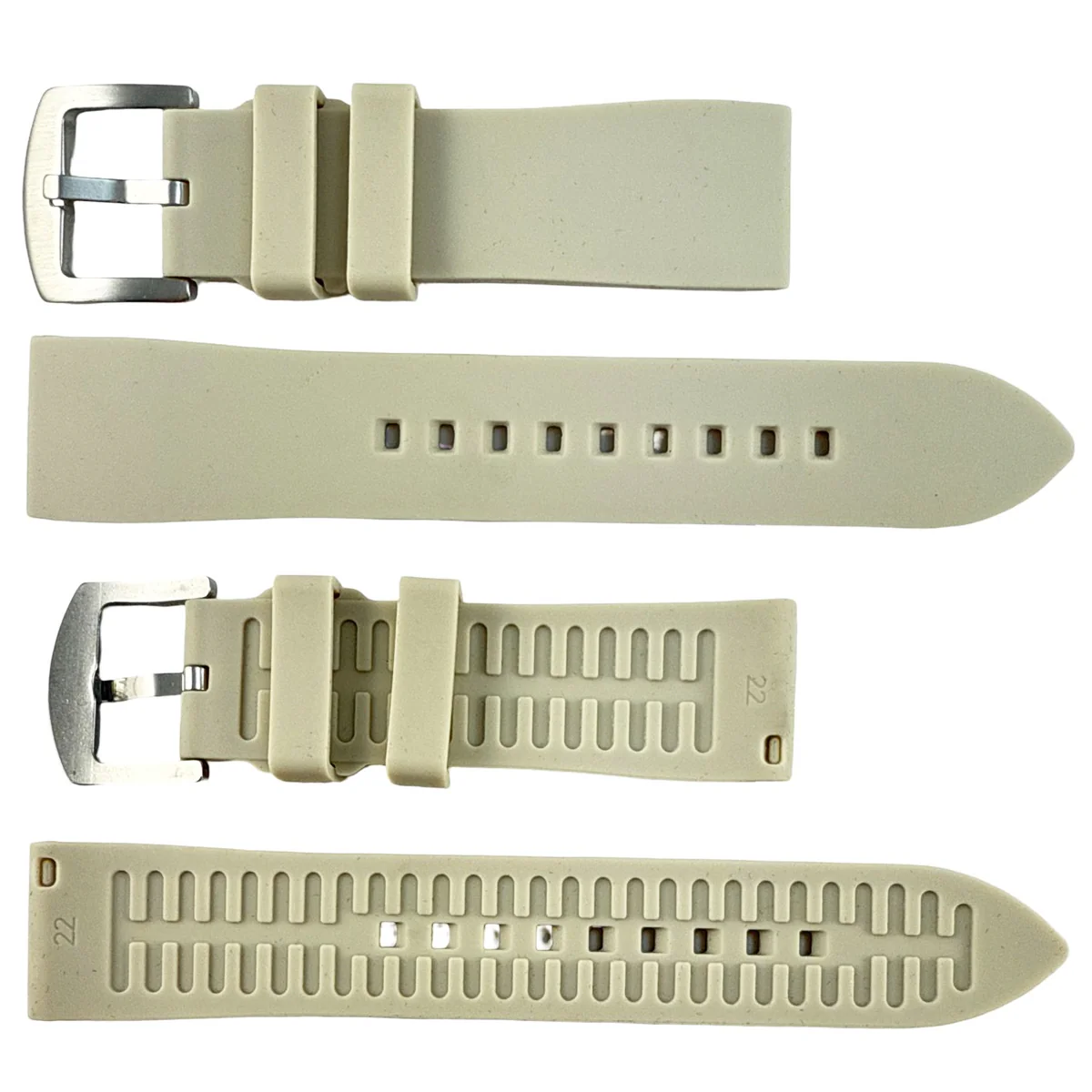 Silicone Quick Release Compatible Fashion Straps for Popular Watches (22mm) - Image 7
