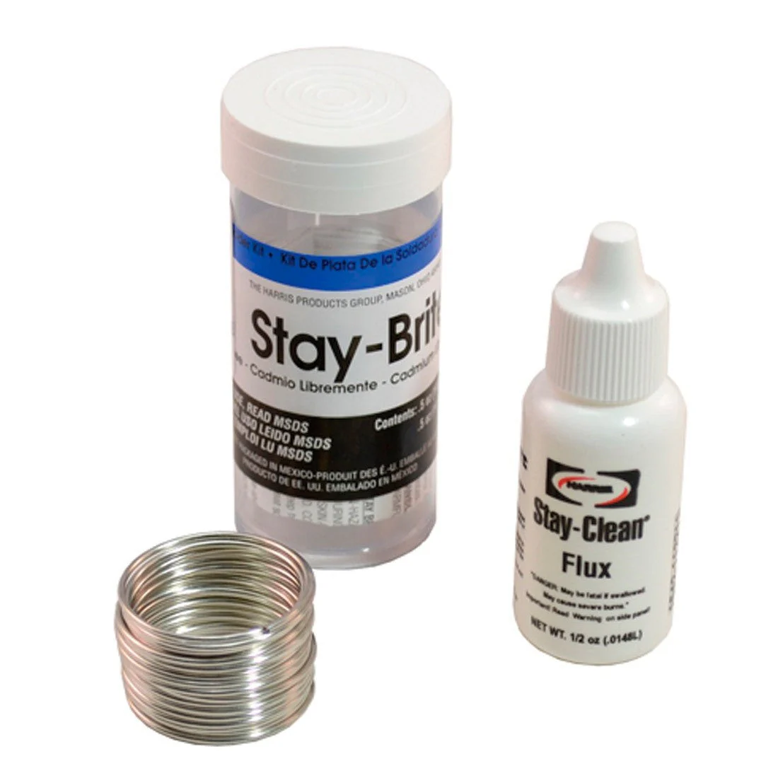SO-125, Stay-Brite Solder kit (1/2 oz. of Solder & 1/2 oz. Flux)