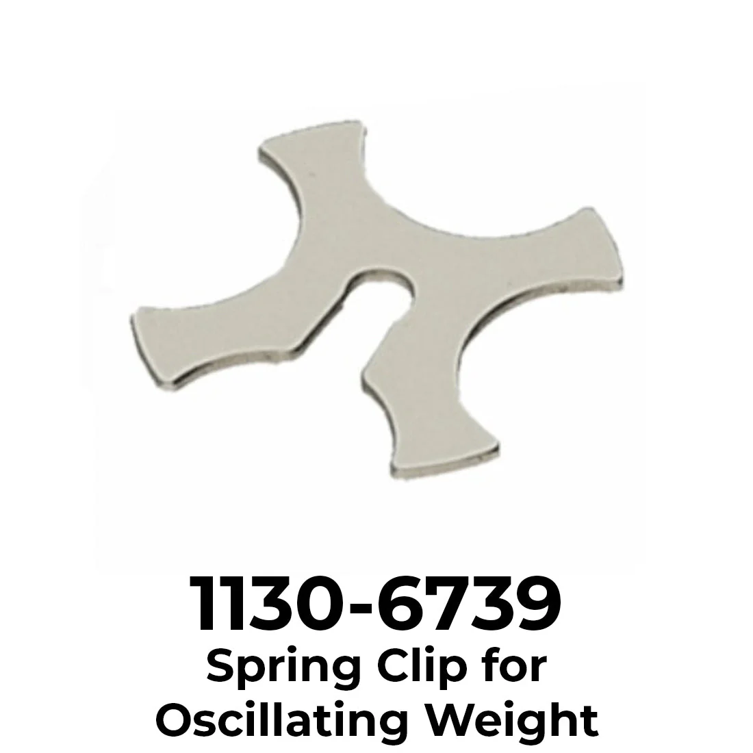 Rolex 1130-6739 Spring Clip for Oscillating Weight, High Quality Swiss
