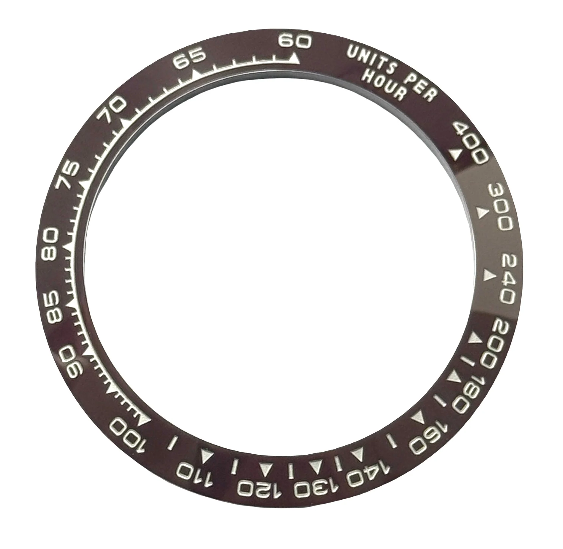 Swiss Quality 315-116506 Bezel Insert (Brown) to Fit Rolex Daytona Sapphire Model