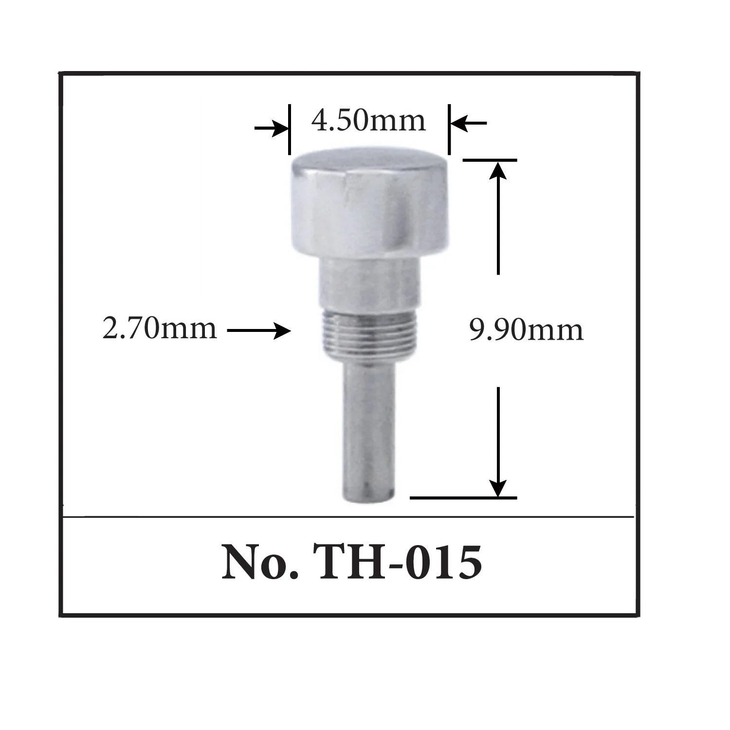 TH-015, Generic Pusher for TAG. (4.50mm x 9.90mm x 2.70mm)