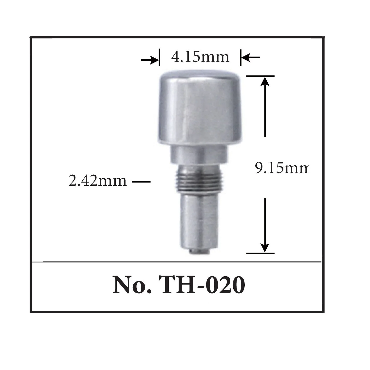 TH-020, Generic Pusher for TAG. (4.15mm x 9.15mm x 2.42mm)