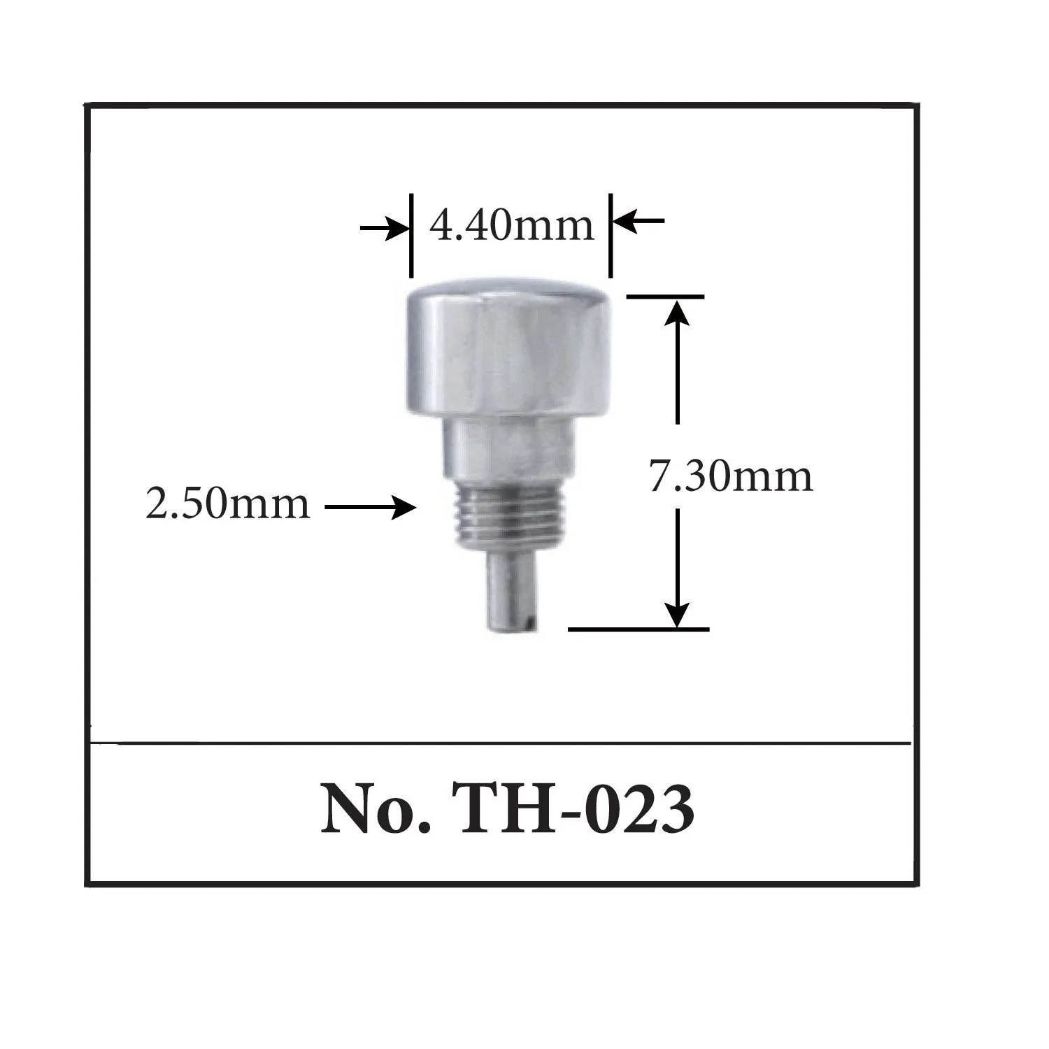 TH-023, Generic Pusher for TAG. (4.40mm x 7.30mm x 2.50mm)