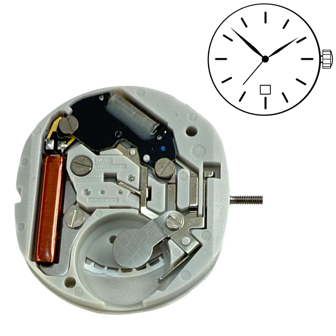 TIMEX M602 3 Hands Quartz Movement - Image 2