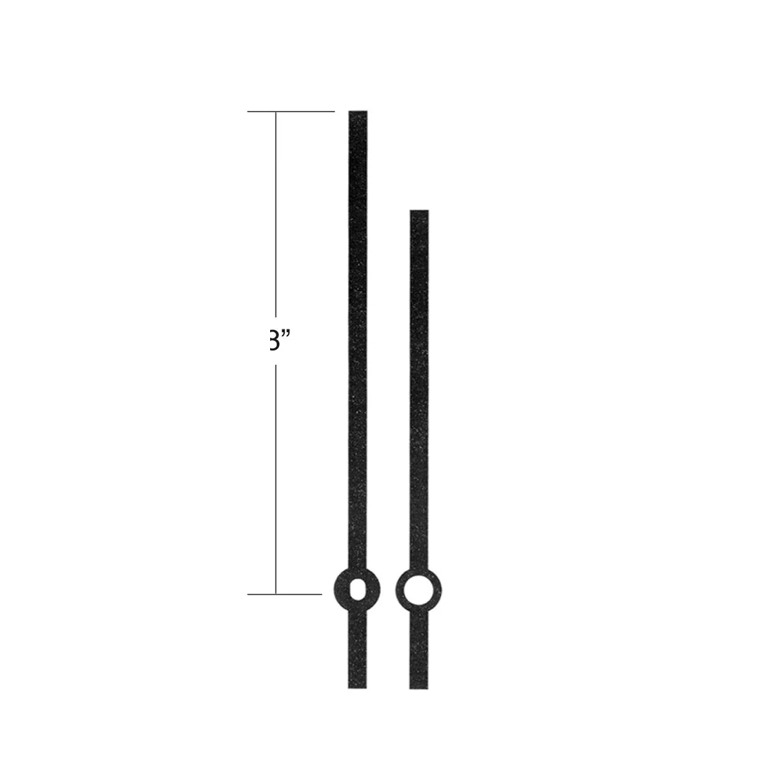USA Made Hour & Minute Hands (Length 4 3")