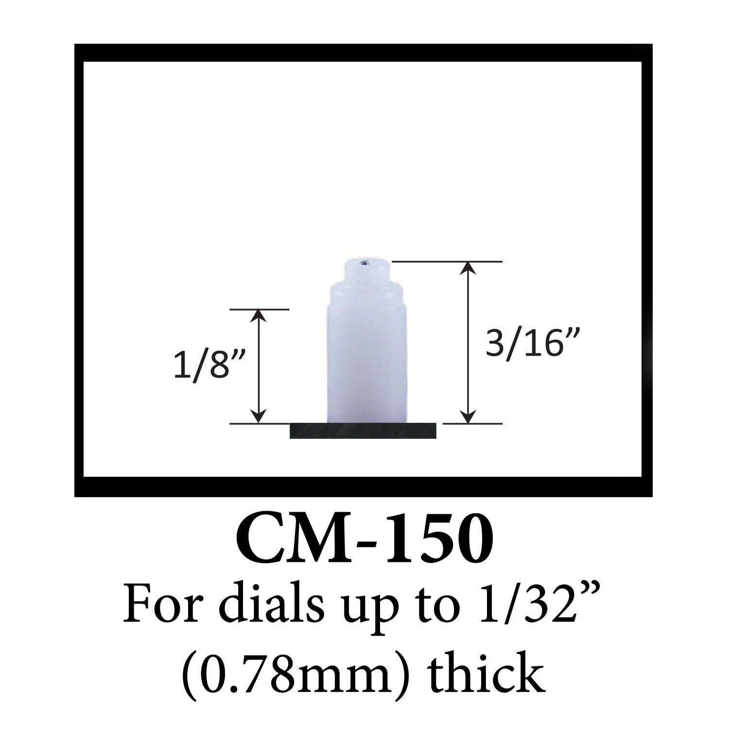 USA Made Mini Quartz Push-On Clock Movements - Image 5