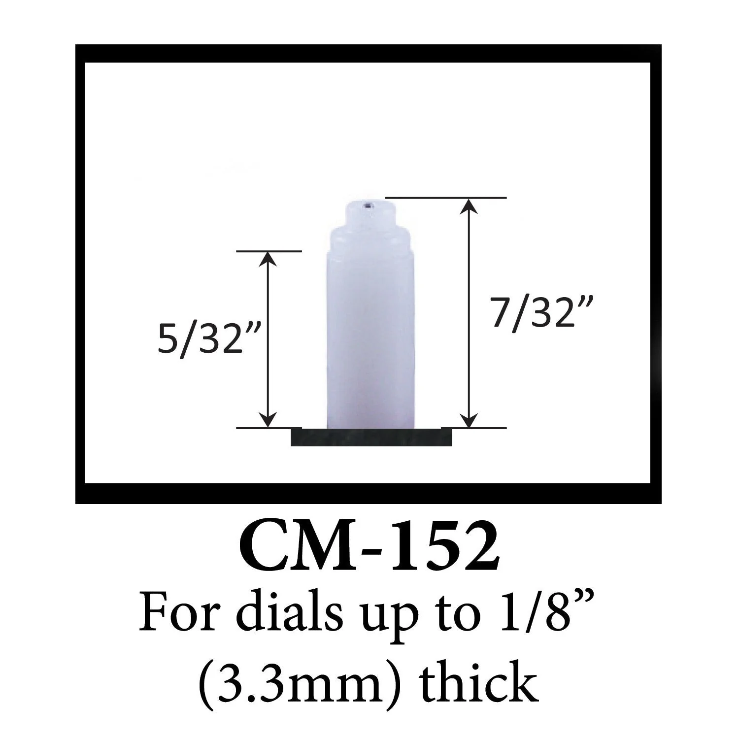 USA Made Mini Quartz Push-On Clock Movements - Image 6