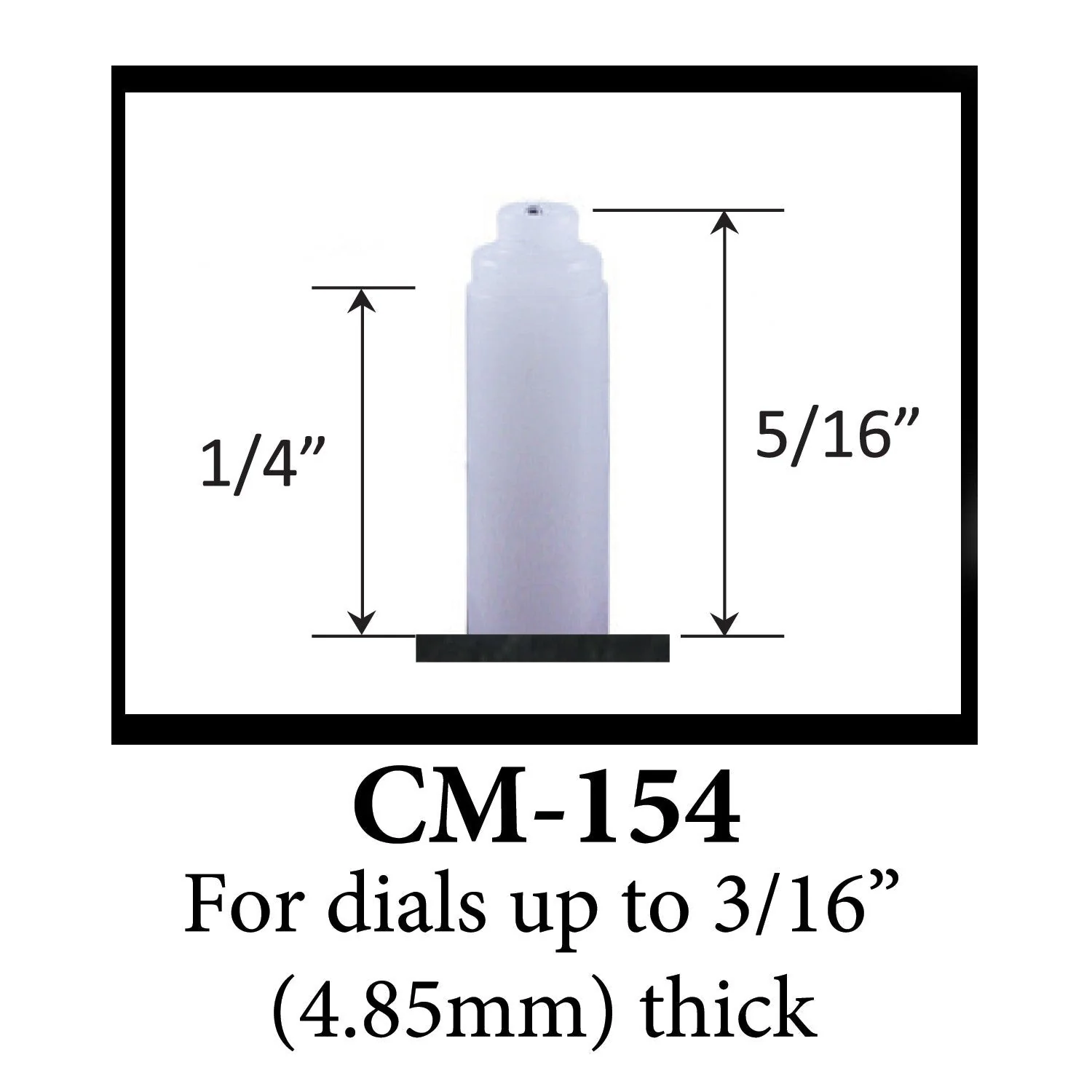 USA Made Mini Quartz Push-On Clock Movements - Image 7