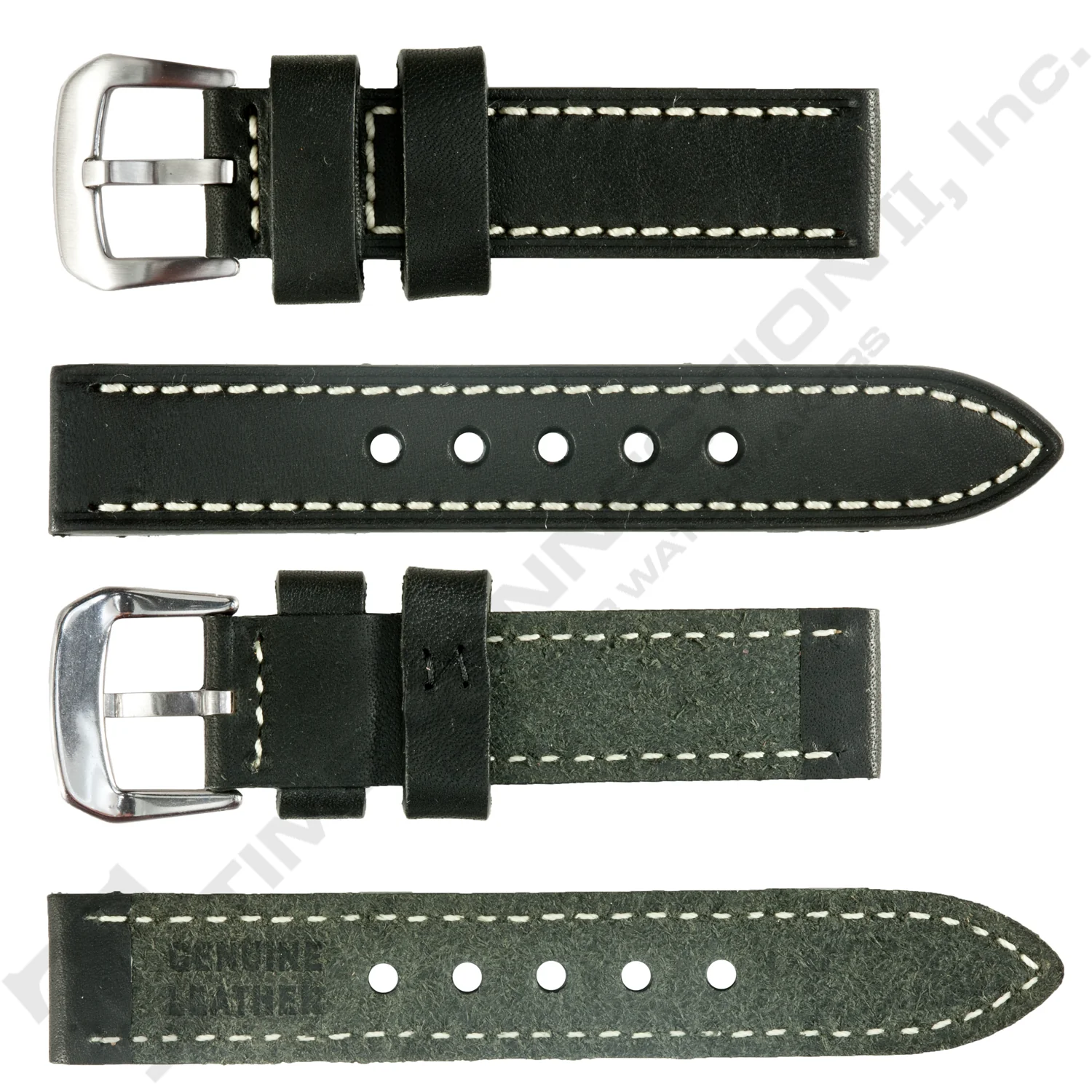 VSB No. 320 Vintage Watch Straps with Hand-Sewn Stitching (20mm - 24mm) - Image 2