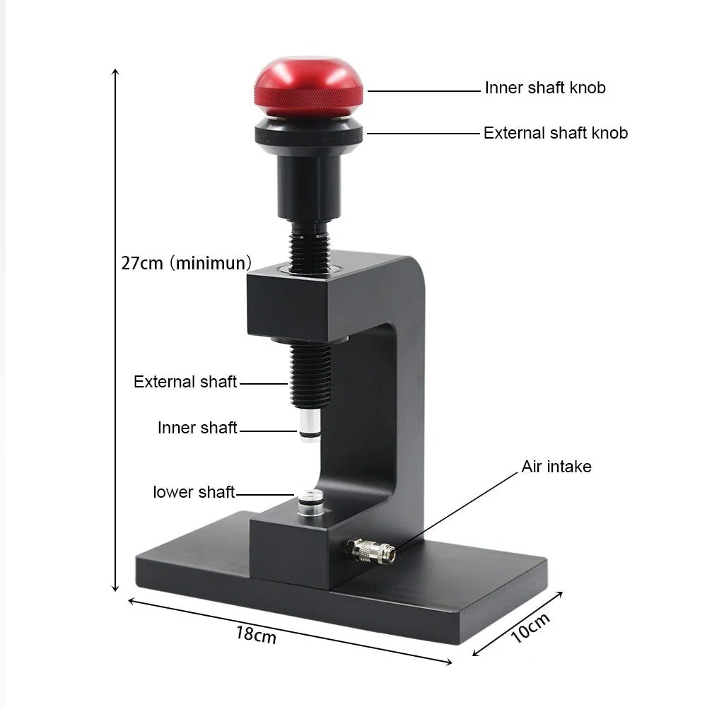 Watch Crystal Remover Die Front Cover Glass Opener Tool Kit - Image 3