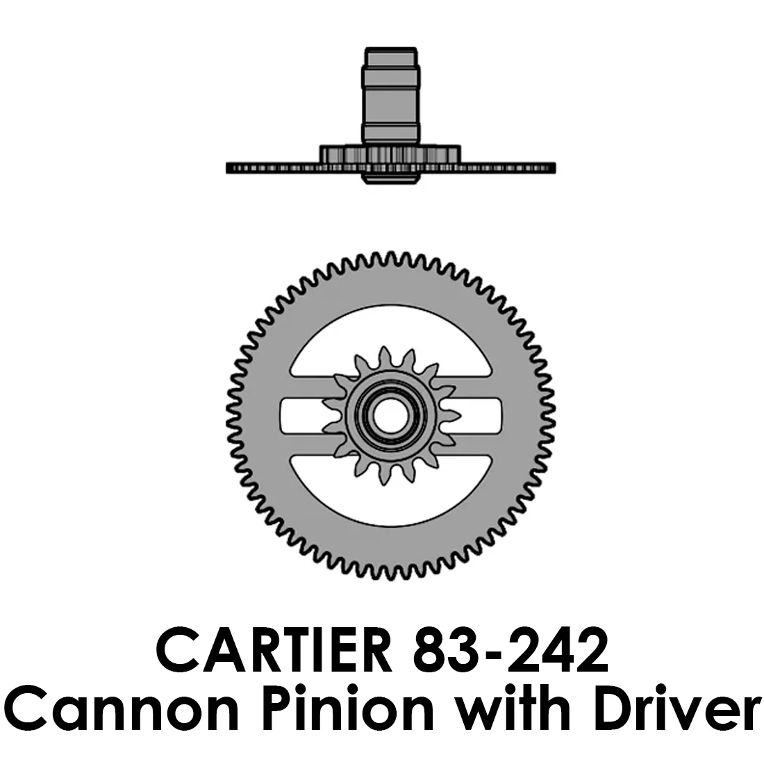 Watch Repair Internal Parts for Cartier 83 - Image 13