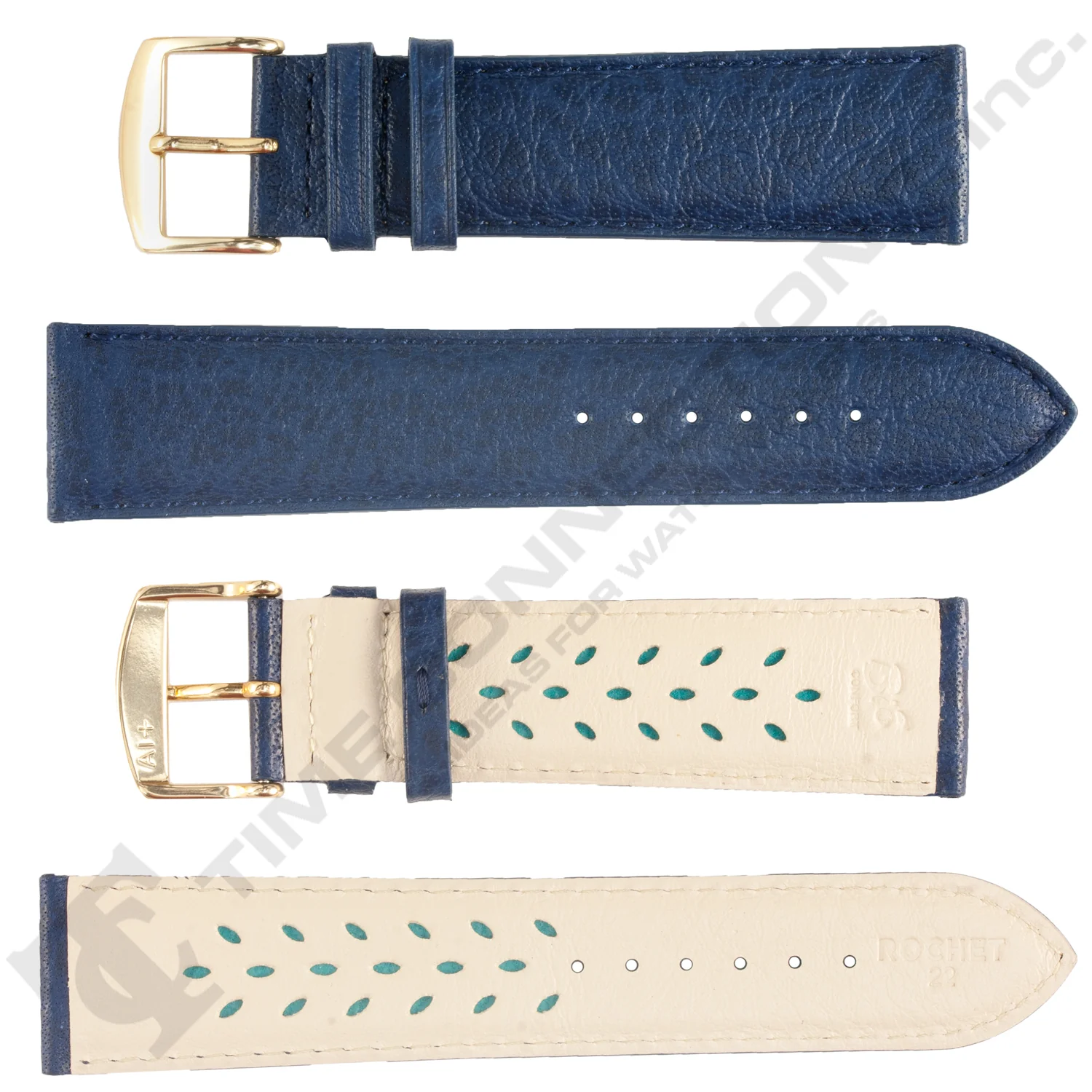 ROCHET ZRC No. 502 Buffalo Grain Fine Leather Aerocomfort Straps (10mm~22mm) - Image 7